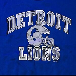 Vintage Detroit Lions Tultex Sweatshirt Size L